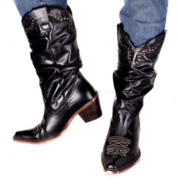 BearPaw Shoes - Bearpaw westin slouch cowgirl leather boots
